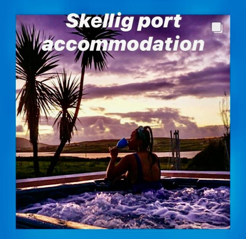 Skellig Port Accommodation - 1 Studio Bed Apartment Portmagee Kültér fotó